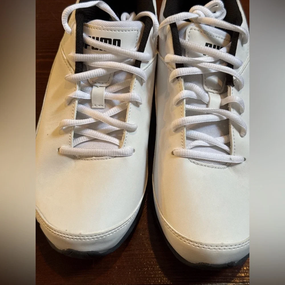 Puma Super Levitate Running‎ Shoes White Black 19097401 Men 8